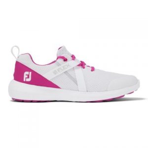 Footjoy Flex golf shoes White/Rose 