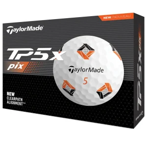 TaylorMade TP5x Pix Dozen Golf Balls