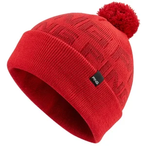 Ping Logo Bobble II Hat Lava/Red