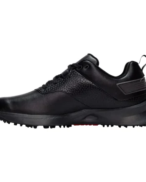 FootJoy VersaFit Spikeless Golf Shoes Black/Charcoal/Red