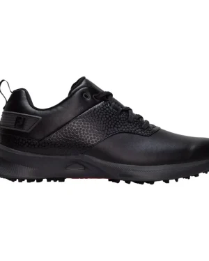 FootJoy VersaFit Spikeless Golf Shoes Black/Charcoal/Red