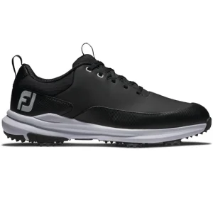 FootJoy Tour Rival Spiked Shoes Black/White