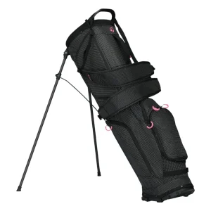 Taylormade Flextech Superlite Stand Bag Black/Neon Pink
