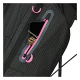 Taylormade Flextech Superlite Stand Bag Black/Neon Pink