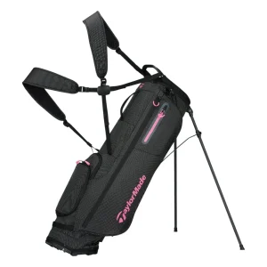 Taylormade Flextech Superlite Stand Bag Black/Neon Pink