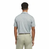 Adidas Ultimate365 Mesh Tango Print CLIMACOOL Golf Polo Shirt Wonder Sage/Navy