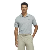 Adidas Ultimate365 Mesh Tango Print CLIMACOOL Golf Polo Shirt Wonder Sage/Navy