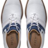 FootJoy Premiere Series Packard LX Golf Shoes White/Navy/White