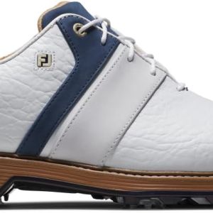 FootJoy Premiere Series Packard LX Golf Shoes White/Navy/White