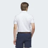 Adidas Ultimate 365+ Soft Print Polo White/Wonder Sage