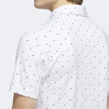 Adidas Ultimate 365+ Soft Print Polo White/Wonder Sage